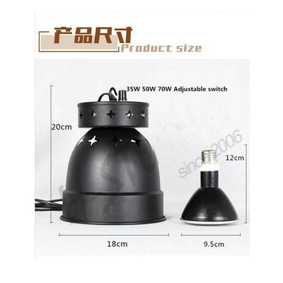 35W Vollspektrum UVB Reptilien HID Lampe E27 Basis Typ PAR Form Aluminium Tasse Frosted für Reptilien